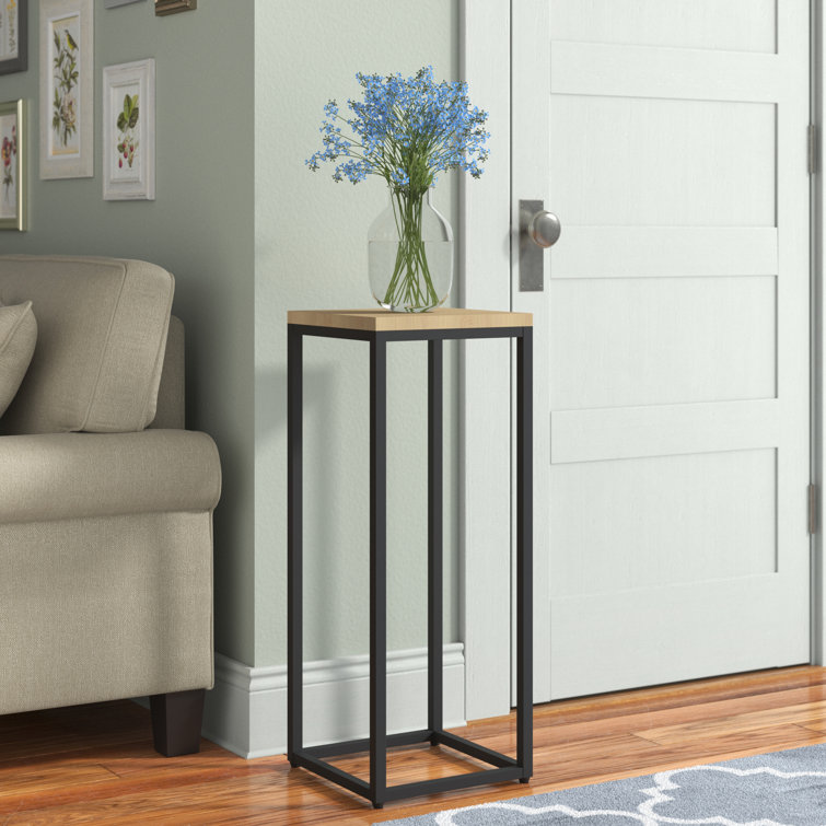 Andover Mills Berne Square Pedestal Plant Stand Reviews Wayfair   Berne Square Pedestal Plant Stand 